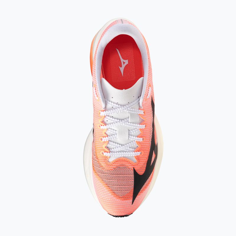 Running shoes Mizuno Hyperwarp Pro white/black/lava orange 7