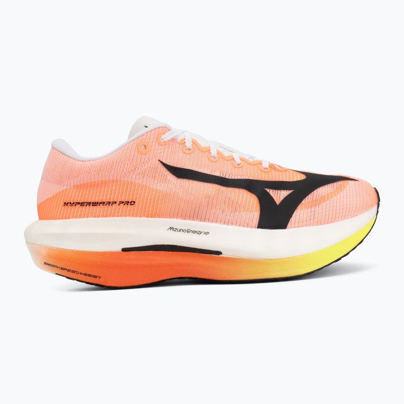 Running shoes Mizuno Hyperwarp Pro white/black/lava orange 2