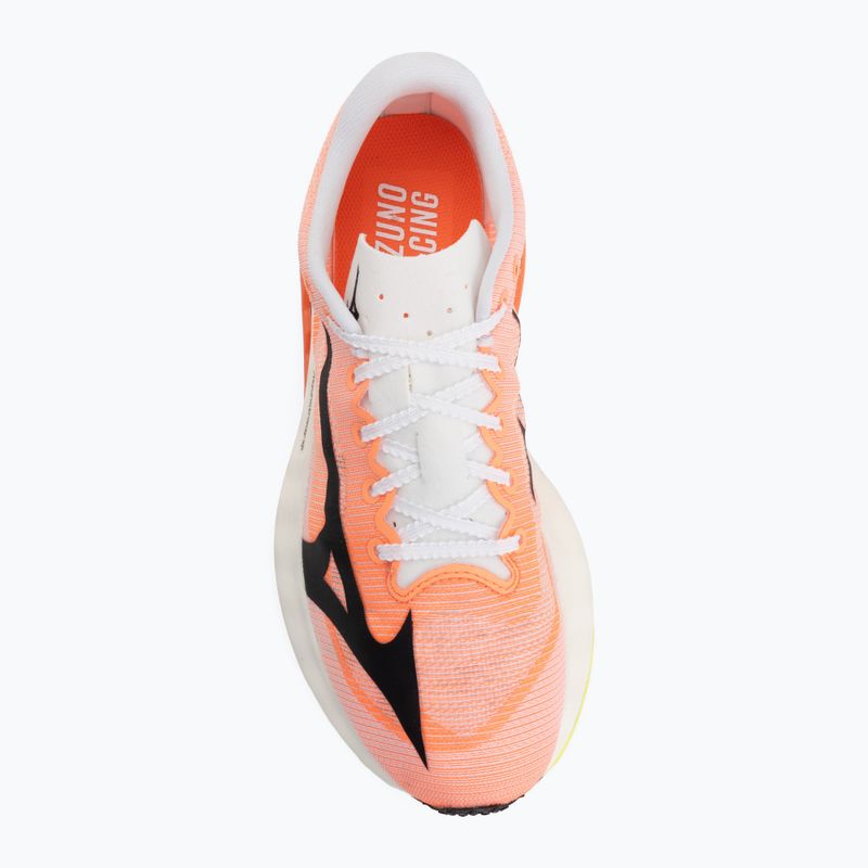 Running shoes Mizuno Hyperwarp Pro white/black/lava orange 5