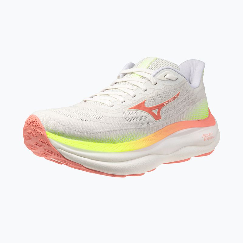 Women's running shoes Mizuno Wave Sky 9 gf white/desert flower/lime pulp 3