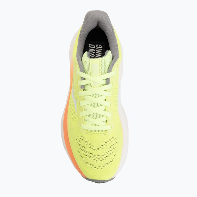 Women's running shoes Mizuno Wave Sky 9 lime pulp/white/flamingo coral 5