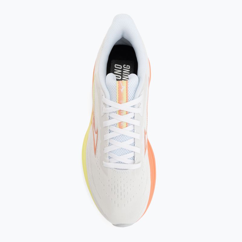 Women's running shoes Mizuno Wave Ultima 17 white/desert flower/lime pulp 5