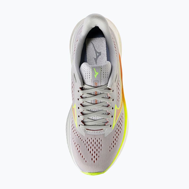 Women's running shoes Mizuno Wave Inspire 22 cloudscape/desert flower/lime pulp 6