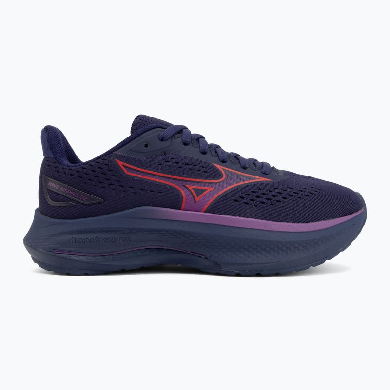Women's running shoes Mizuno Wave Inspire 22 rhodonite/tomato puree/dahlia 2