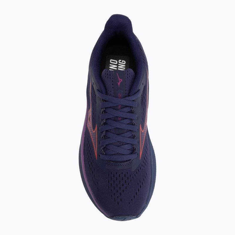 Women's running shoes Mizuno Wave Inspire 22 rhodonite/tomato puree/dahlia 5