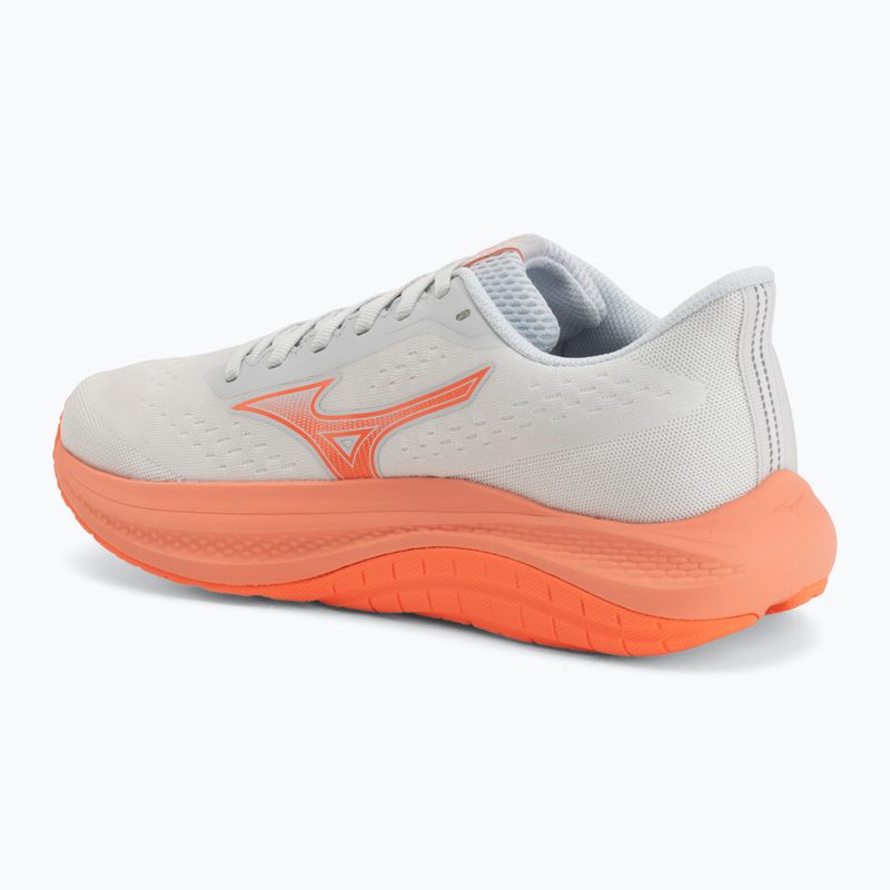 Women's running shoes Mizuno Fortrush cloudscape/lava orange/flamingo coral 3