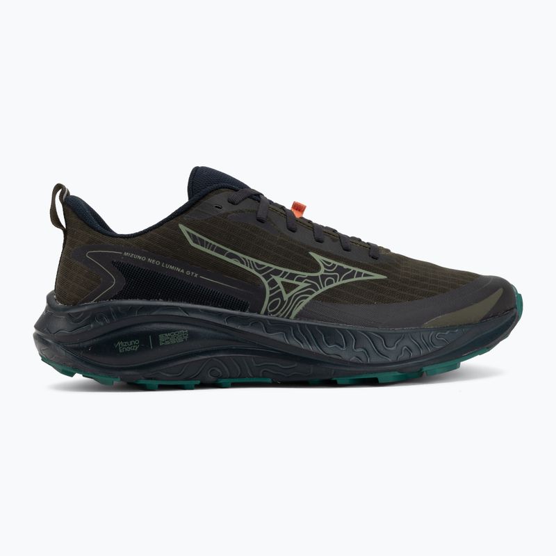 Men's running shoes Mizuno Neo Lumina Gtx forest night/sea spray/vulcan 2