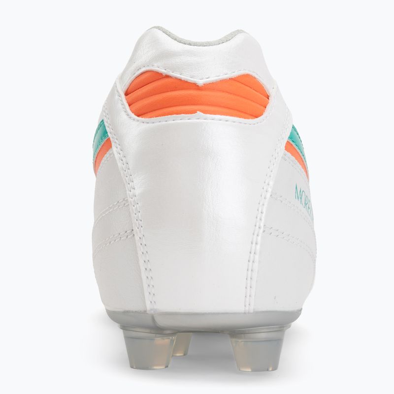 Football boots Mizuno Morelia II Elite FG white/arcadia/lava orange 6
