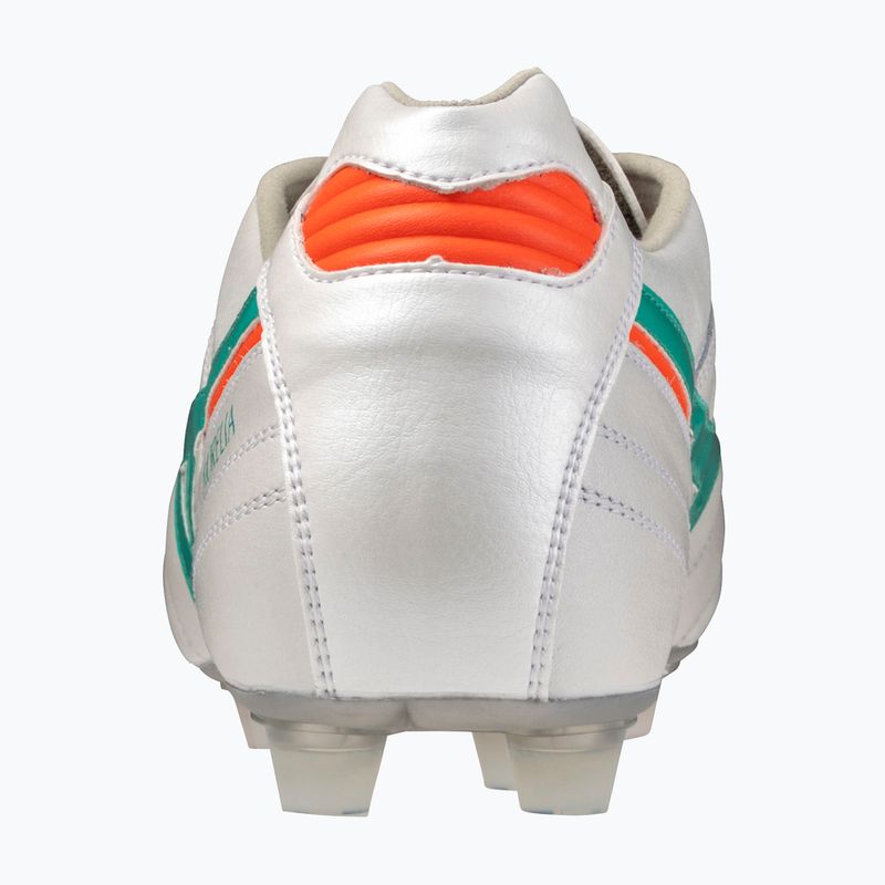 Football boots Mizuno Morelia II Elite FG white/arcadia/lava orange 3