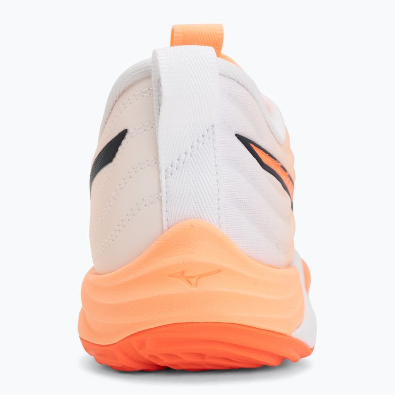 Volleyball shoes Mizuno Wave Momentum Elite flamingo coral/lava orange/white 6