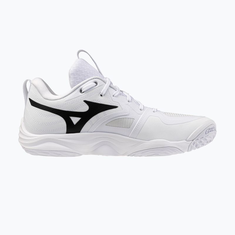 Volleyball shoes Mizuno Wave Momentum Elite white/metallic gray/black 2