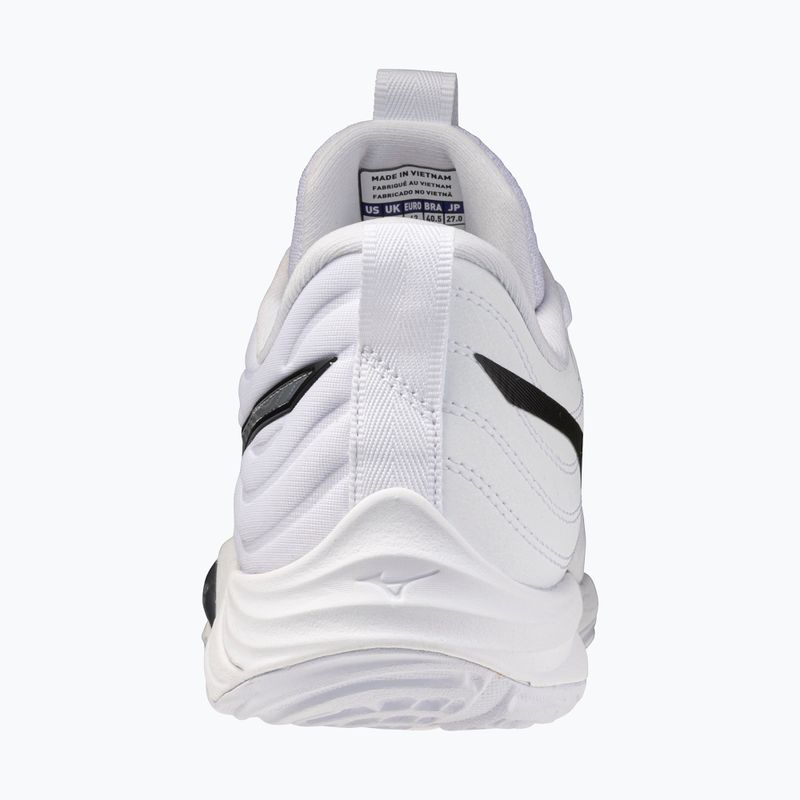 Volleyball shoes Mizuno Wave Momentum Elite white/metallic gray/black 3