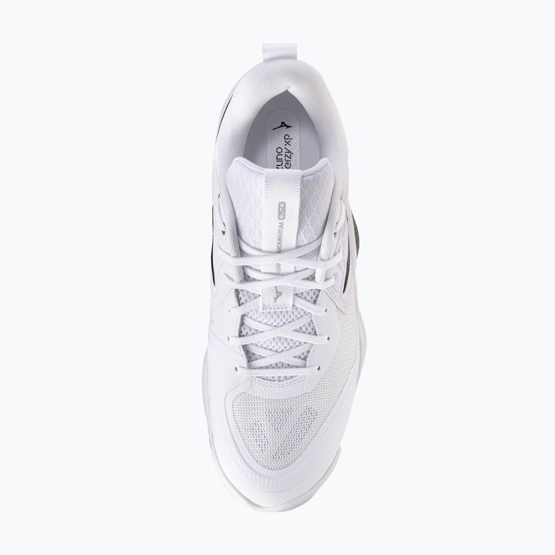 Volleyball shoes Mizuno Wave Momentum Elite white/metallic gray/black 5