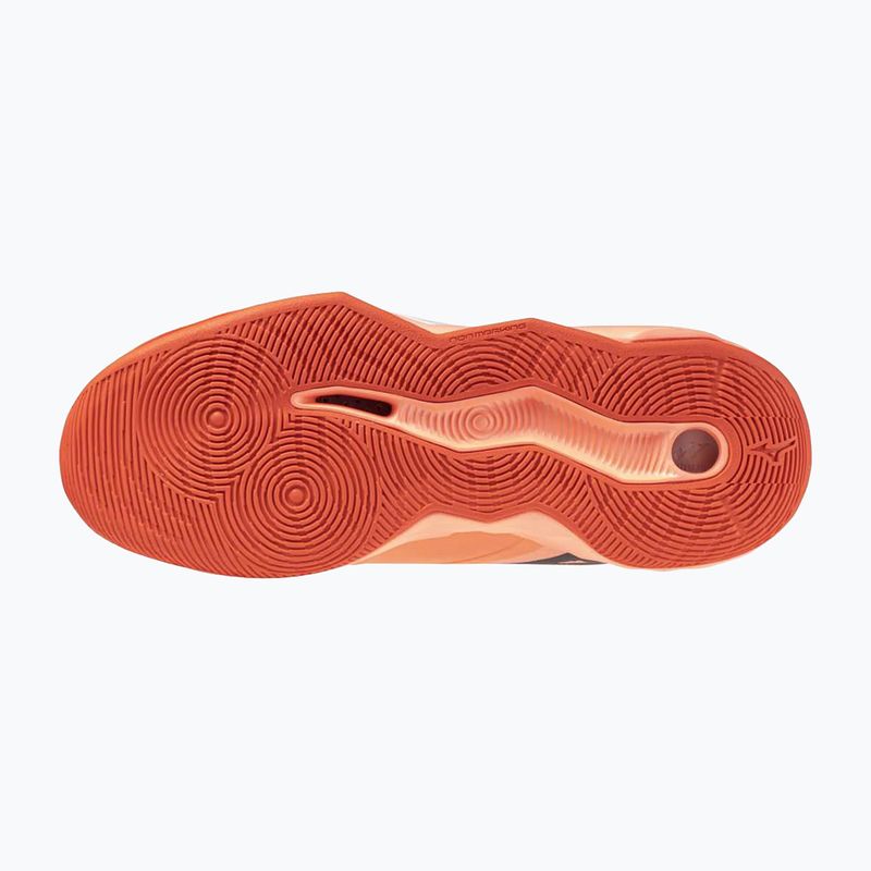 Volleyball shoes Mizuno Wave Momentum Pro flamingo coral/carbon/white 2