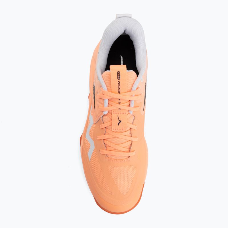Volleyball shoes Mizuno Wave Momentum Pro flamingo coral/carbon/white 4