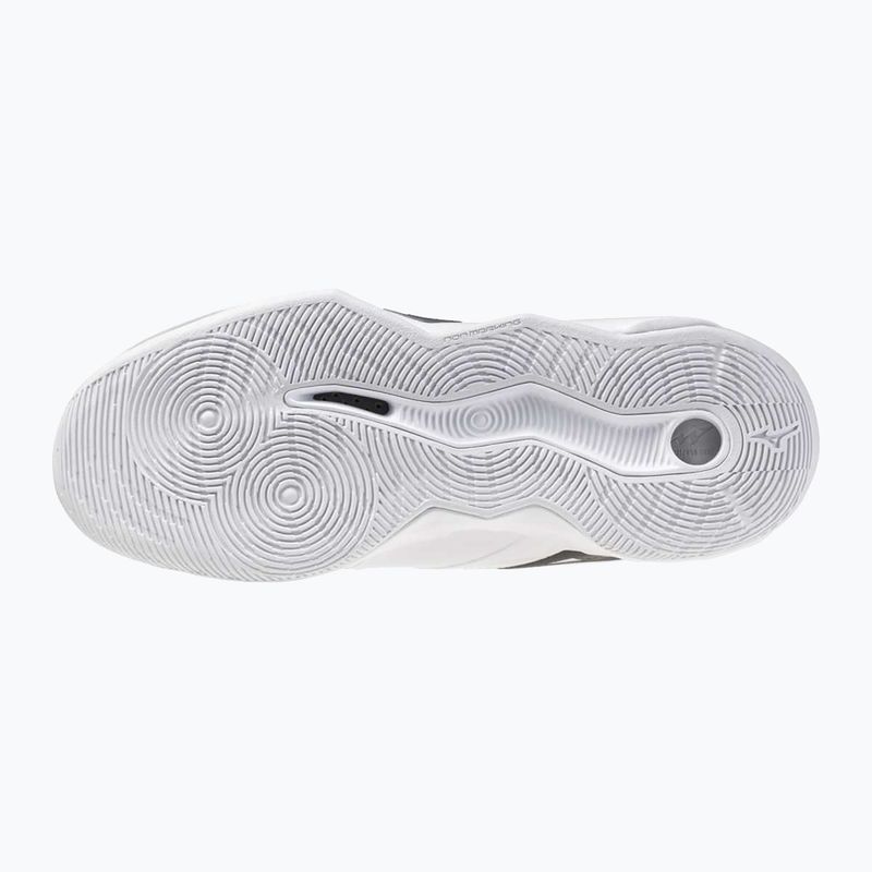 Volleyball shoes Mizuno Wave Momentum Pro Mid white/metallic gray/black 2