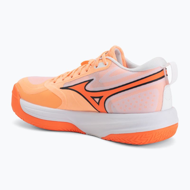 Volleyball shoes Mizuno Neo Jump flamingo corallava orange/white 3