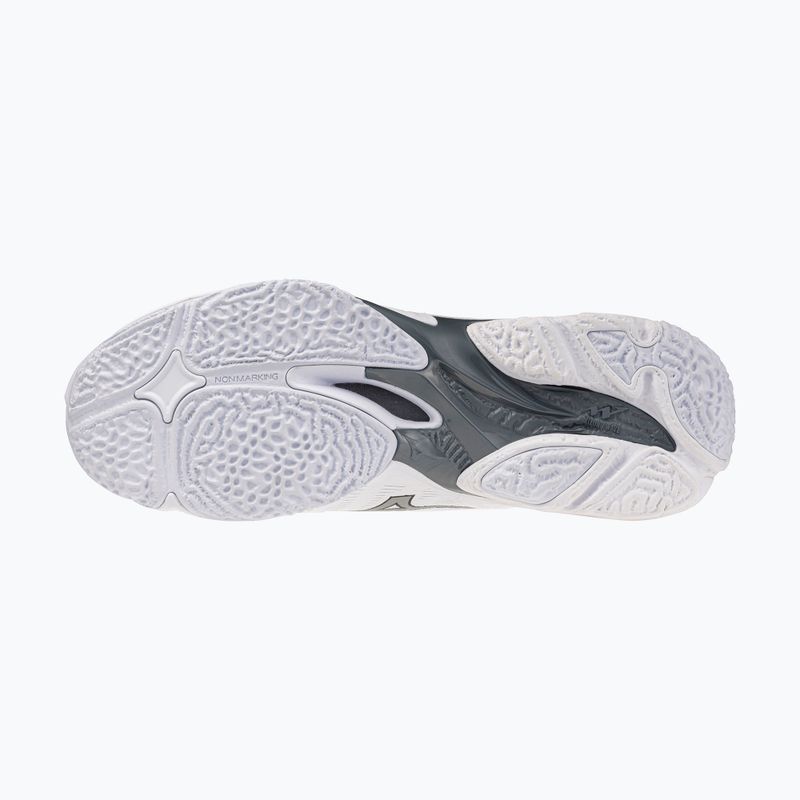 Volleyball shoes Mizuno Wave Lightning Elite white/ultimate gray/black 4