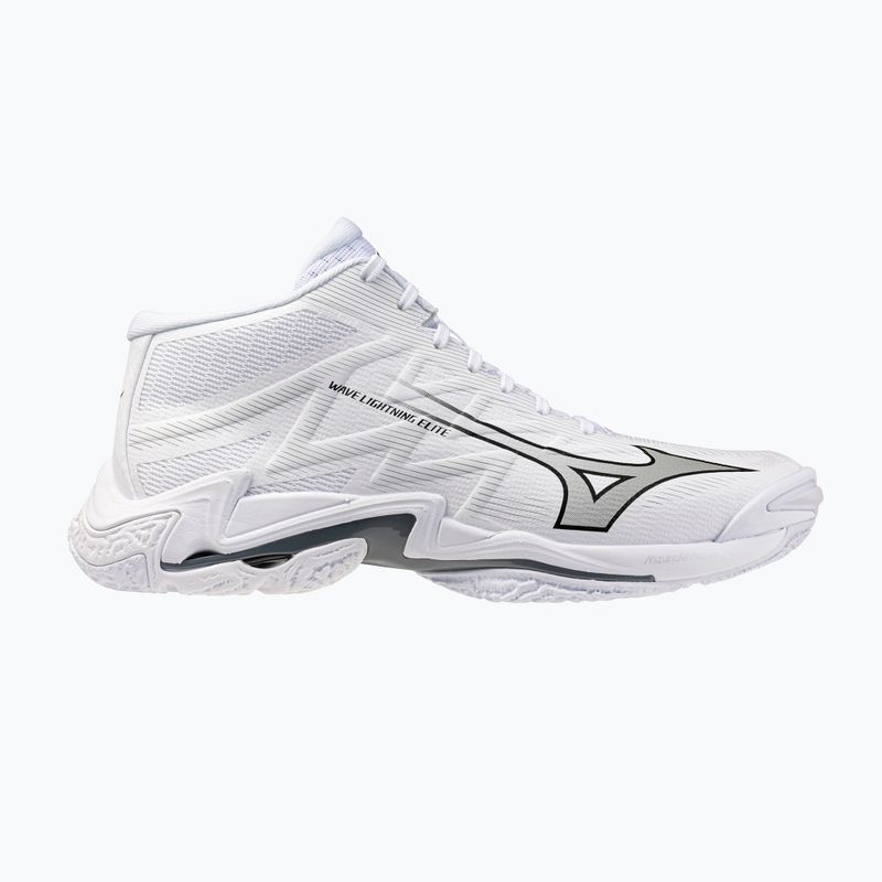 Volleyball shoes Mizuno Wave Lightning Elite Mid White/Ultimate Gray/Black