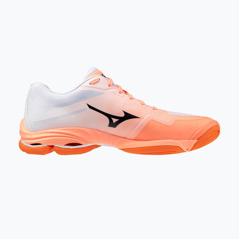 Volleyball shoes Mizuno Wave Lightning Pro flamingo coral/carbon/white 2