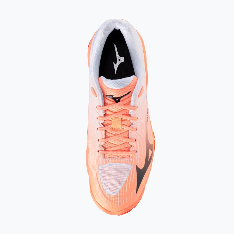 Volleyball shoes Mizuno Wave Lightning Pro flamingo coral/carbon/white 5