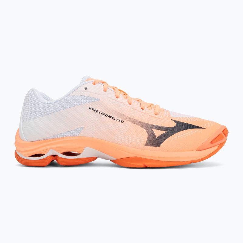 Volleyball shoes Mizuno Wave Lightning Pro flamingo coral/carbon/white 2
