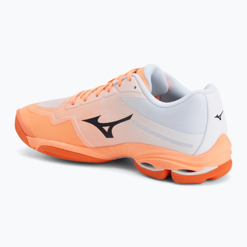 Volleyball shoes Mizuno Wave Lightning Pro flamingo coral/carbon/white 3