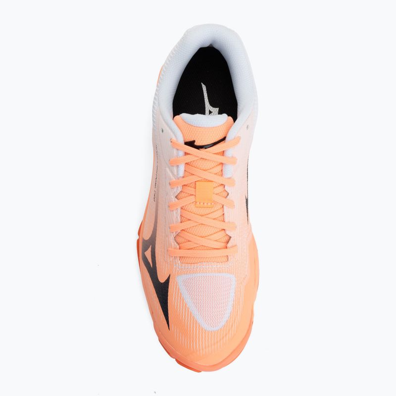 Volleyball shoes Mizuno Wave Lightning Pro flamingo coral/carbon/white 5