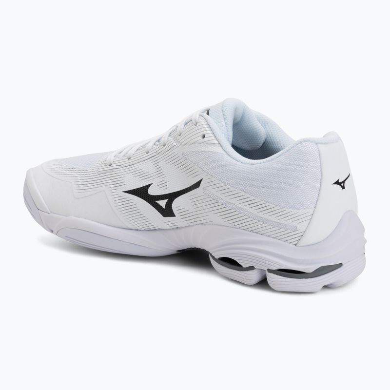 Volleyball shoes Mizuno Wave Lightning Pro white/black/ultimate gray 3
