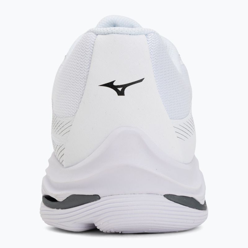 Volleyball shoes Mizuno Wave Lightning Pro white/black/ultimate gray 6
