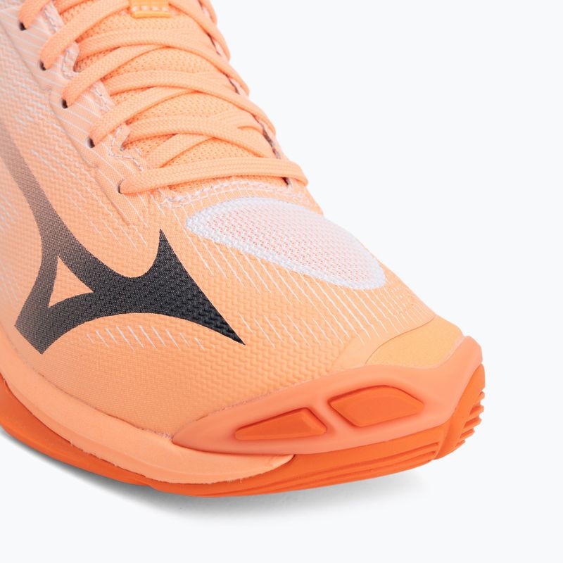 Volleyball shoes Mizuno Wave Lightning Pro Mid flamingo coral/carbon/white 7