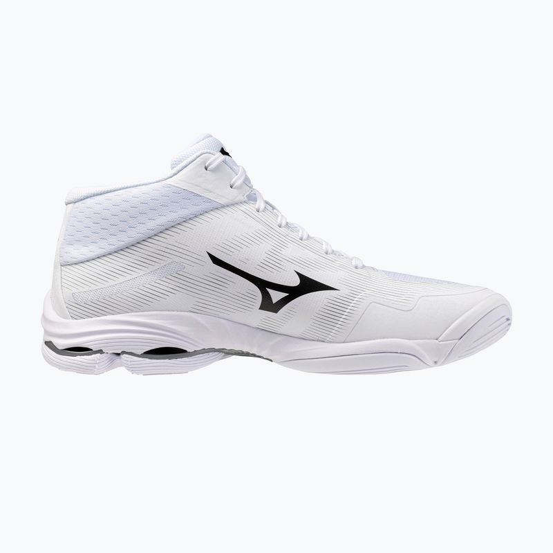 Volleyball shoes Mizuno Wave Lightning Pro Mid white/black/ultimate gray