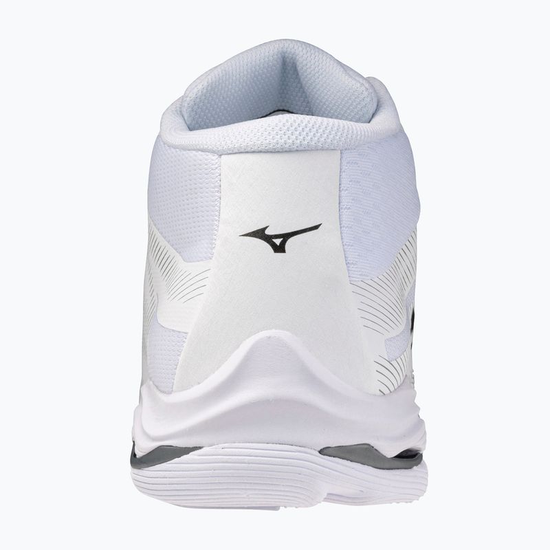 Volleyball shoes Mizuno Wave Lightning Pro Mid white/black/ultimate gray 3