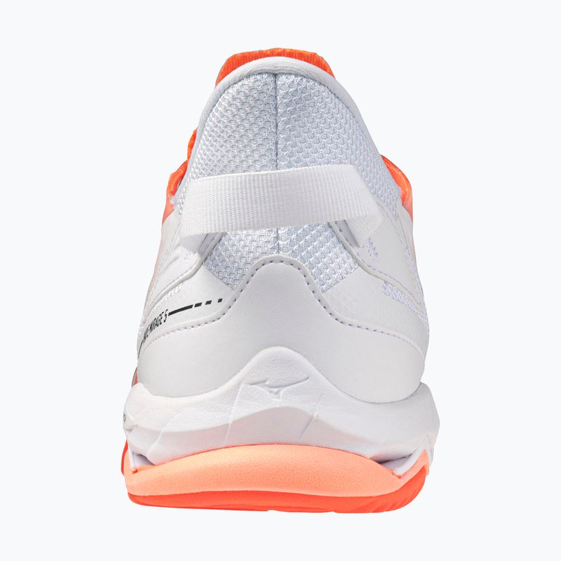 Handball shoes Mizuno Wave Mirage 5 flamingo coral/white 3
