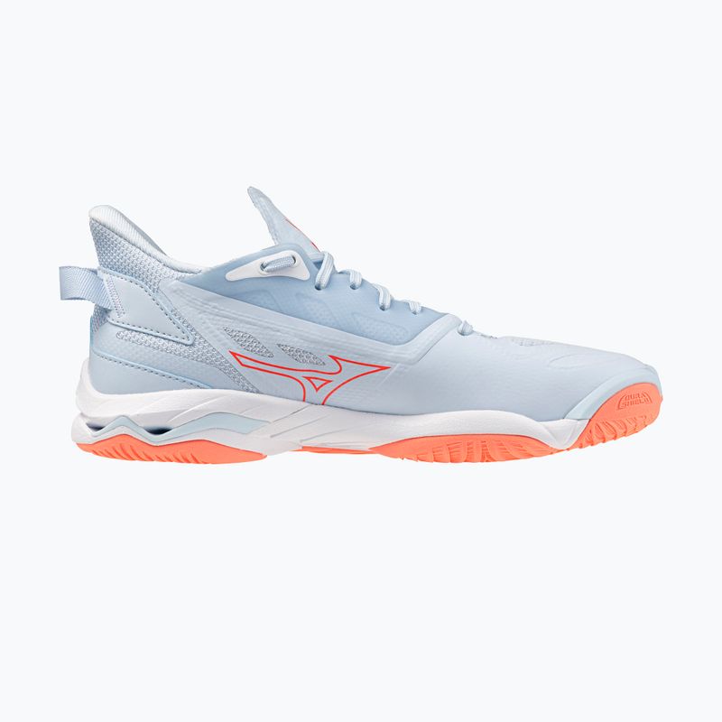 Women's handball shoes Mizuno Wave Mirage 5 blue finch/white 2