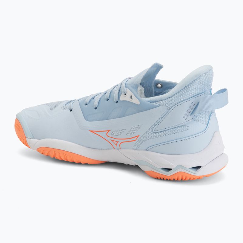 Women's handball shoes Mizuno Wave Mirage 5 blue finch/white 3