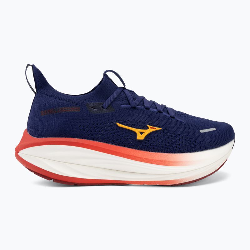 Men's running shoes Mizuno Neo Vista 3 beacon blue/artisan's gold/tomato puree 2