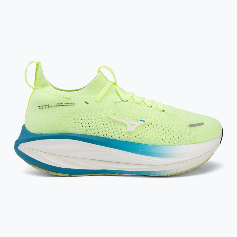 Men's running shoes Mizuno Neo Vista 3 lime pulp/white/blue jewel 2