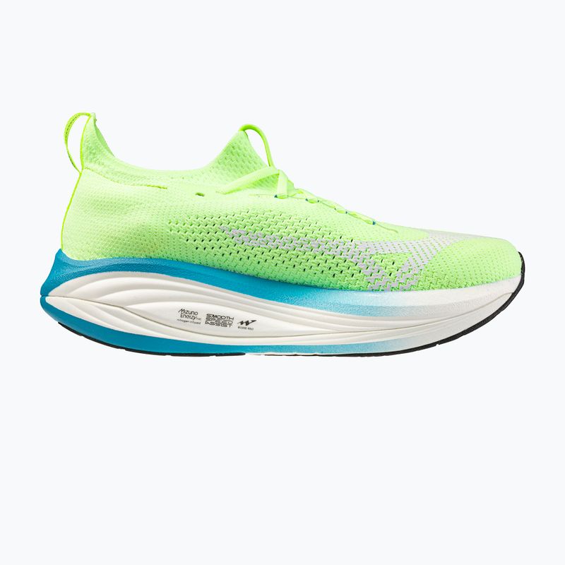 Men's running shoes Mizuno Neo Vista 3 lime pulp/white/blue jewel 2