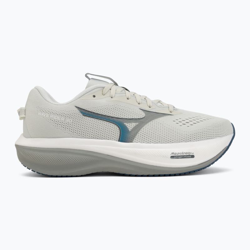 Men's running shoes Mizuno Wave Rider 30 foggy dew/dark slate/white 2