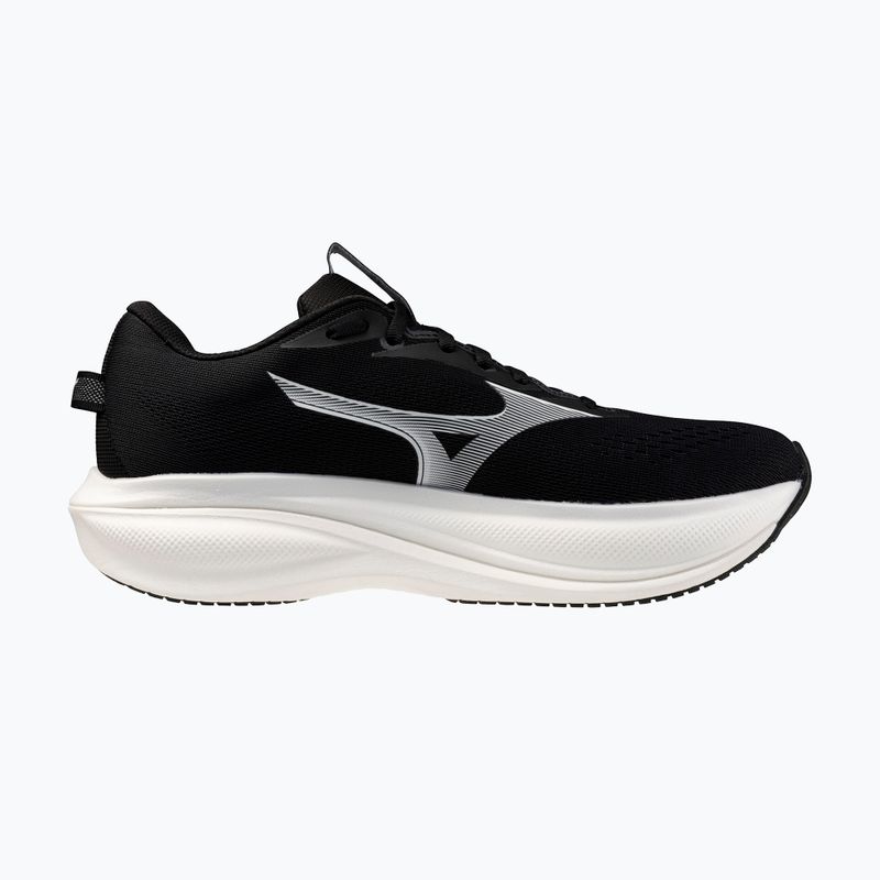 Men's running shoes Mizuno Wave Rider 30 2E black/white 2