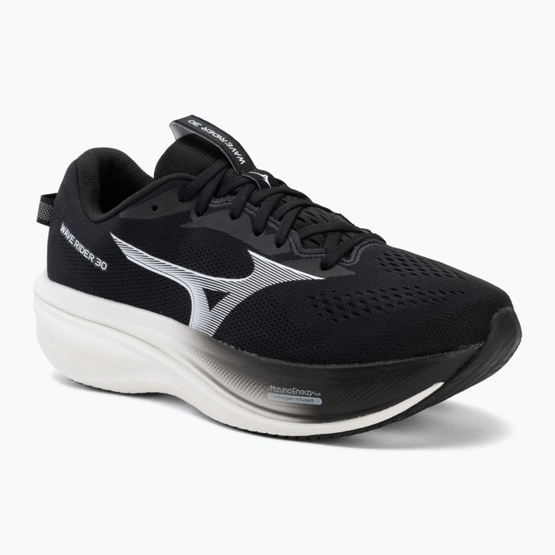 Men's running shoes Mizuno Wave Rider 30 2E black/white