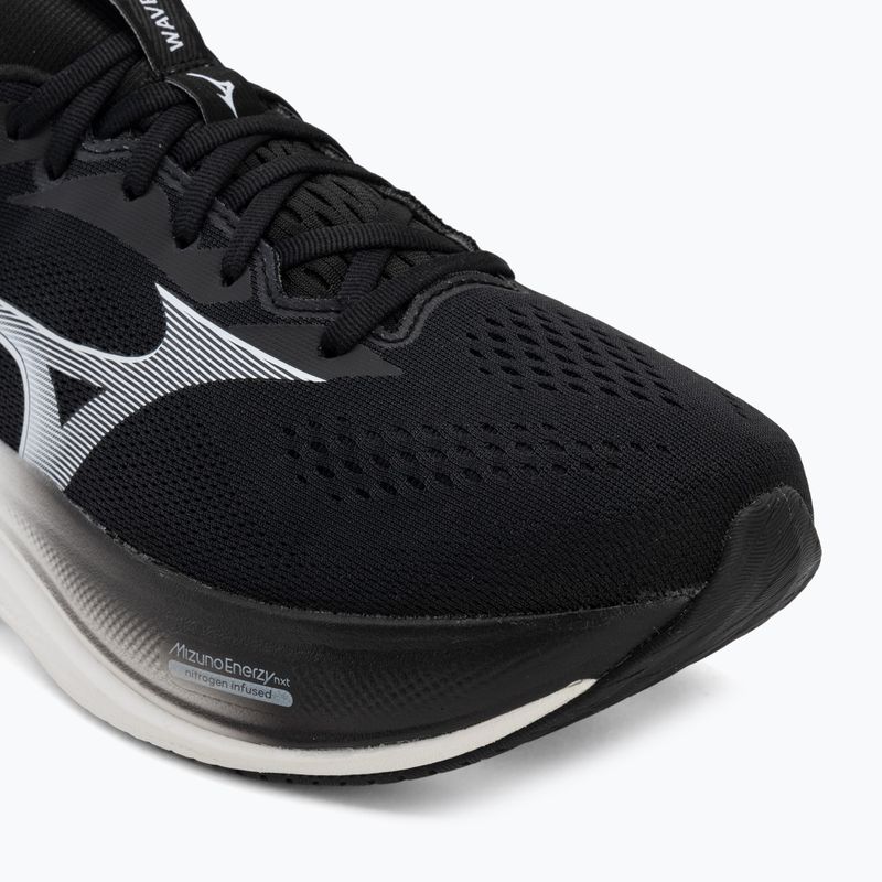 Men's running shoes Mizuno Wave Rider 30 2E black/white 7