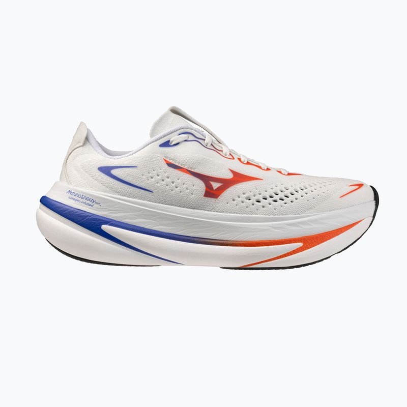 Men's running shoes Mizuno Sky Prime gf white/orange/royal blue