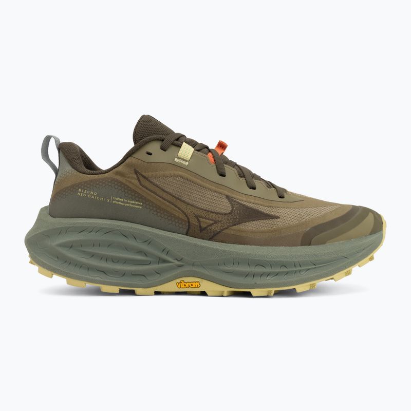 Men's running shoes Mizuno Neo Daichi 10 martini olive/forest night/sea spray 2