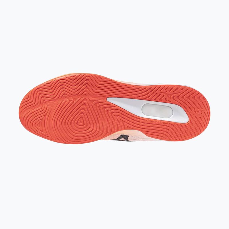 Volleyball shoes Mizuno Wave Luminous Elite flamingo coral/carbon/white 2