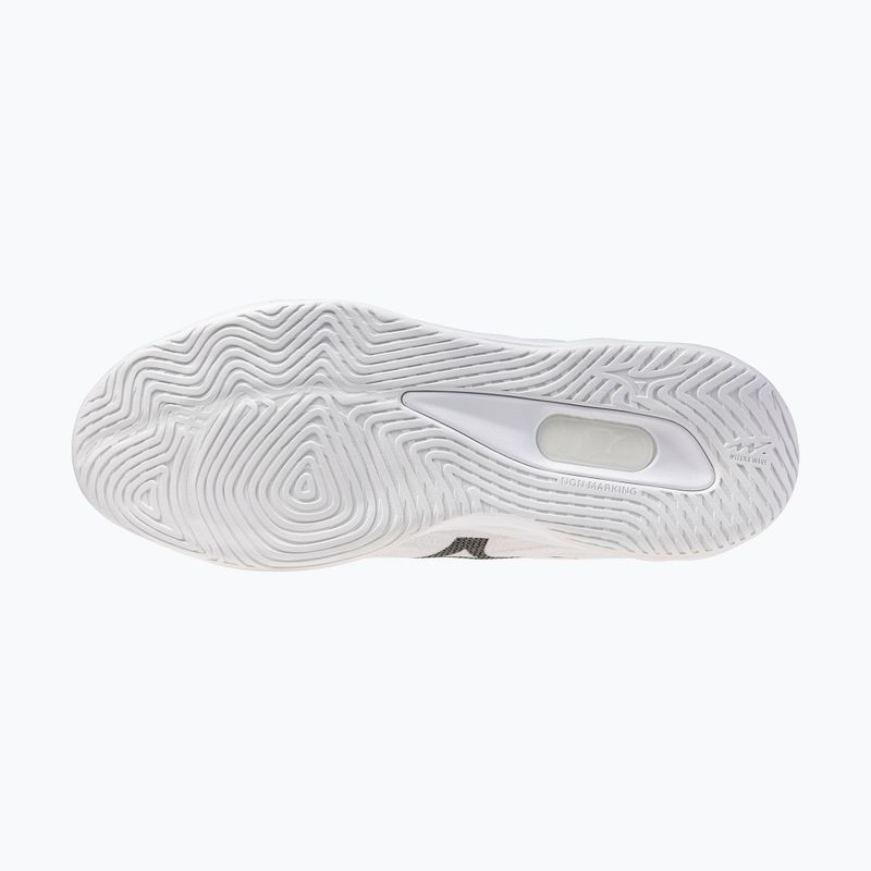 Volleyball shoes Mizuno Wave Luminous Elite white/black/metallic gray 4