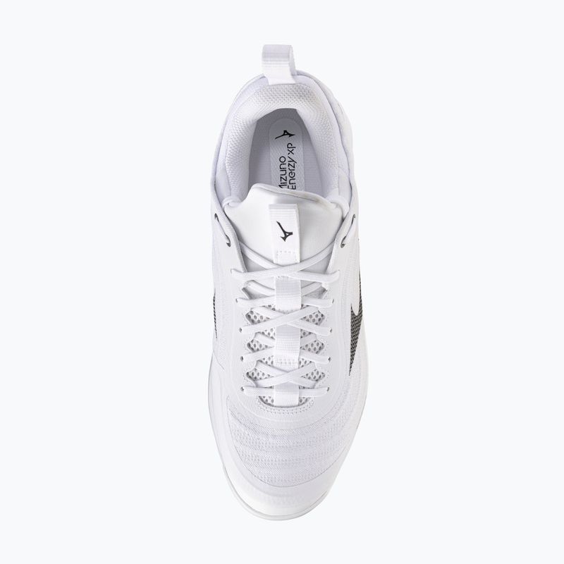 Volleyball shoes Mizuno Wave Luminous Elite white/black/metallic gray 5