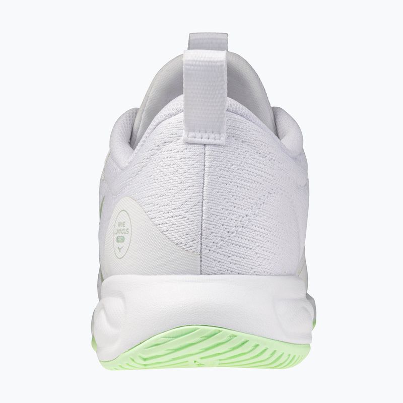 Women's volleyball shoes Mizuno Wave Luminous Pro white/aqua gray/ambrosia 3