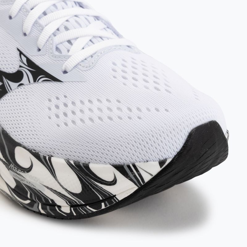 Men's running shoes Mizuno Wave Rider 30 Disclosure white/black/high risk red 7